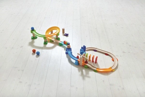 Haba Kugelbahn Kullerbü Kringel-Domino 4 Haba Kugelbahn Kullerbü Kringel-Domino – Bild 2