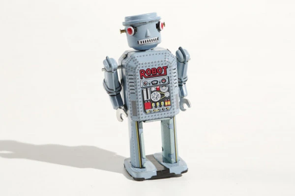 Roboter Blechspielzeug 14cm 3 Roboter Blechspielzeug 14cm