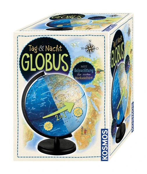 Kosmos Tag & Nacht Globus Mit Licht 3 Kosmos Tag & Nacht Globus Mit Licht