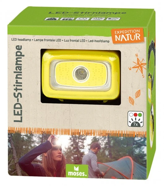 Moses Expedition Natur LED-Stirnlampe 4 Moses Expedition Natur LED-Stirnlampe – Bild 2