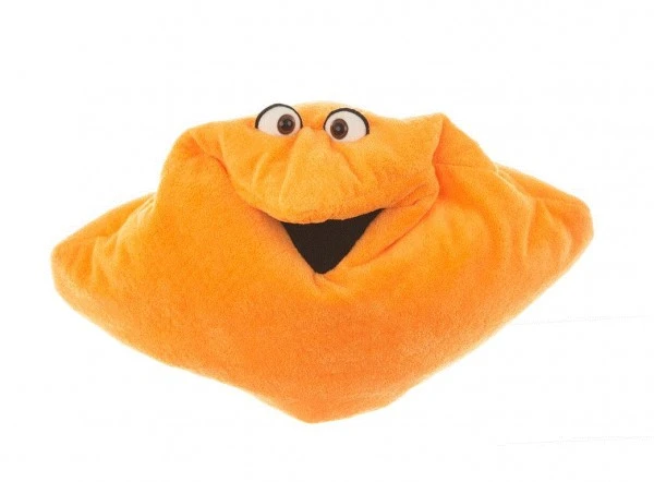 Living Puppets Wunschtraumkuschelmuschelkissen Orange 3 Living Puppets Wunschtraumkuschelmuschelkissen Orange