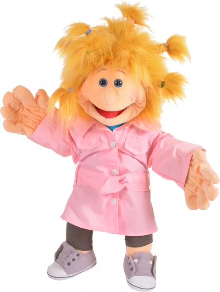 Living Puppets Sparset Mirka - Handpuppe + Trenchcoat 4 Living Puppets Sparset Mirka - Handpuppe + Trenchcoat – Bild 2