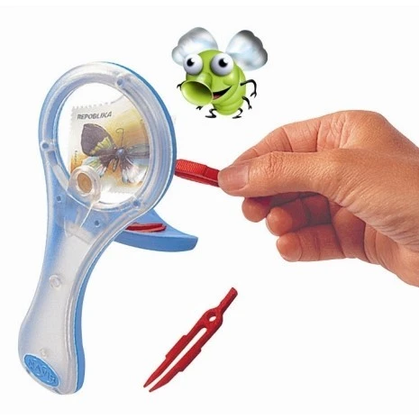 Navir Megalens Lupe Unterschiedliche Grifffarben 4 Navir Megalens Lupe Unterschiedliche Grifffarben – Bild 2