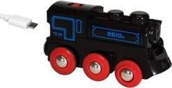 Brio Schwarze Akku-Lok Mit Mini-USB