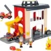 Brio Große Feuerwehr-Station Mit Einsatzfahrzeug -Kinder Pielzeugladen 302 63383300 600x600