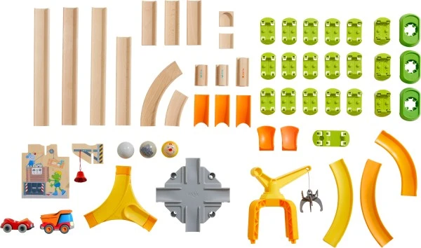 Haba Kullerbü Spielbahn Freie Bahn Verladekran 7 Haba Kullerbü Spielbahn Freie Bahn Verladekran – Bild 5