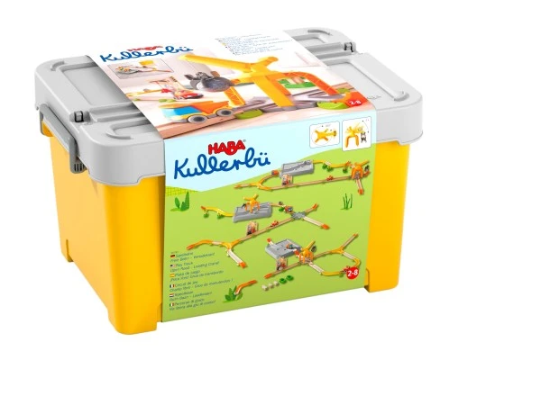 Haba Kullerbü Spielbahn Freie Bahn Verladekran 3 Haba Kullerbü Spielbahn Freie Bahn Verladekran