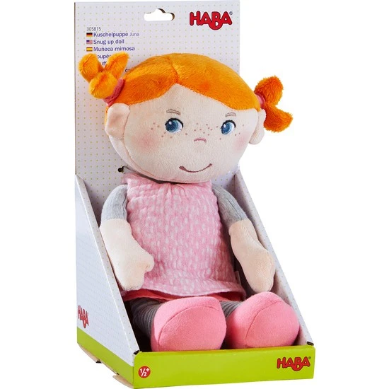 Haba Kuschelpuppe Juna 4 Haba Kuschelpuppe Juna – Bild 2
