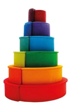 Grimm's Grosse Halbkreise Regenbogen Holzspielzeug -Kinder Pielzeugladen 322 10675 c 600x600