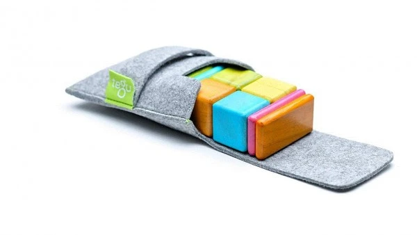 Tegu 8 Magnetische Holzbausteine Bunt 4 Tegu 8 Magnetische Holzbausteine Bunt – Bild 2