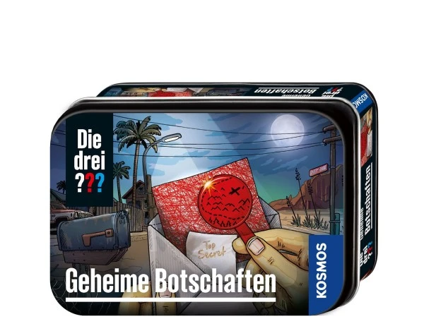Kosmos Die Drei ??? Geheime Botschaften (kleine Dose) Detektivspielzeug 3 Kosmos Die Drei ??? Geheime Botschaften (kleine Dose) Detektivspielzeug