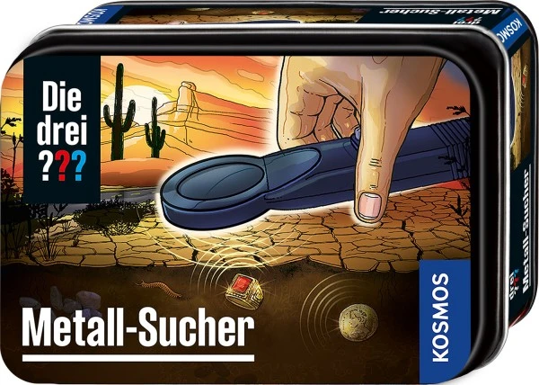 Kosmos Die Drei ??? Metall-Sucher (gr. Dose) 3 Kosmos Die Drei ??? Metall-Sucher (gr. Dose)