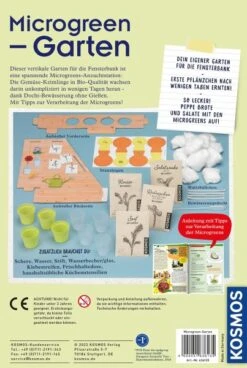 Kosmos Experimentierkasten Microgreen-Garten -Kinder Pielzeugladen 4002051636135 1 600x600