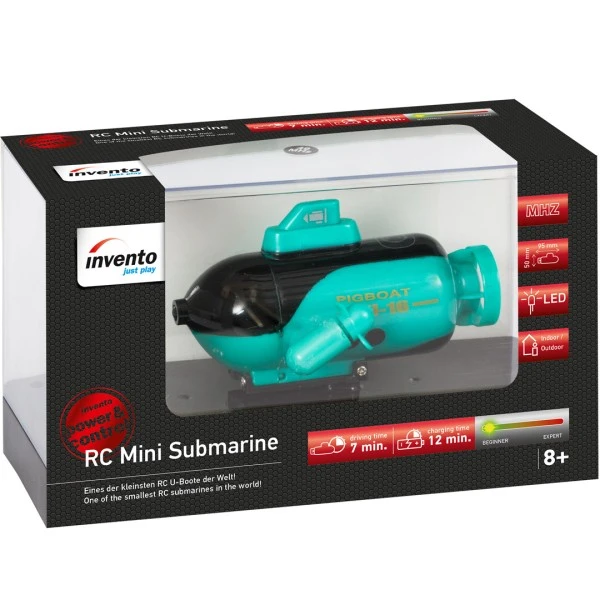 Invento RC Mini Submarine - 27 & 40 MHz 4 Invento RC Mini Submarine - 27 & 40 MHz – Bild 2