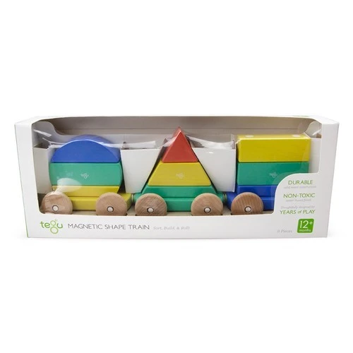 Tegu 9 Magnetische Holzbausteine Baby Zug 3 Tegu 9 Magnetische Holzbausteine Baby Zug