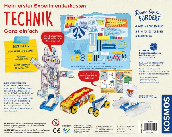 Kosmos Mein Erster Experimentierkasten Technik 4 Kosmos Mein Erster Experimentierkasten Technik – Bild 2