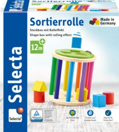 Selecta Sortierrolle 13 Cm 5 Selecta Sortierrolle 13 Cm -Kinder Pielzeugladen 62007 Packshot 600x600