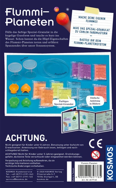 Kosmos Set Flummi-Planeten 4 Kosmos Set Flummi-Planeten – Bild 2