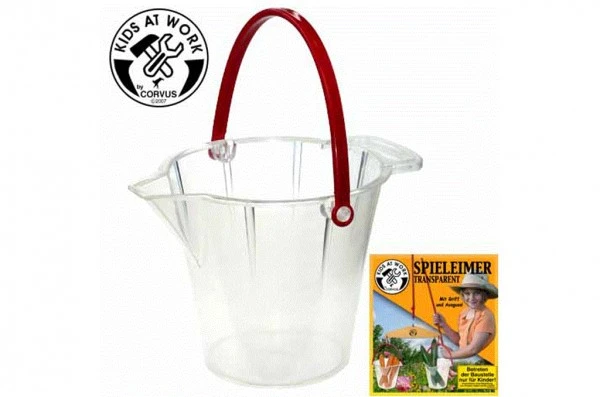 Kids At Work Eimer, Transparent 3 Kids At Work Eimer, Transparent