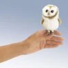 Folkmanis Handpuppe Mini Schleiereule / Mini Barn Owl -Kinder Pielzeugladen 76 2645 600x600