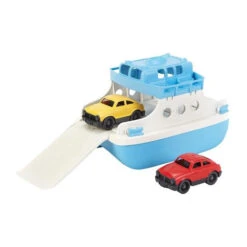 Greentoys Fährschiff Blau/weiss Mit 2 Mini-Autos -Kinder Pielzeugladen 8601038 600x600