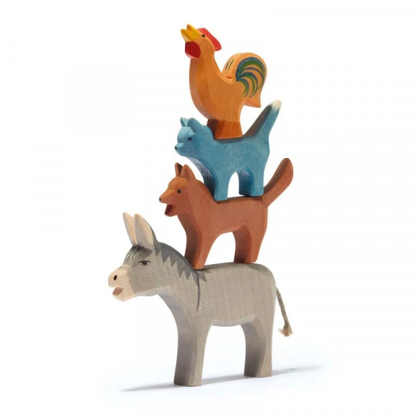 Ostheimer Bremer Stadtmusikanten 4-tlg. 3 Ostheimer Bremer Stadtmusikanten 4-tlg.