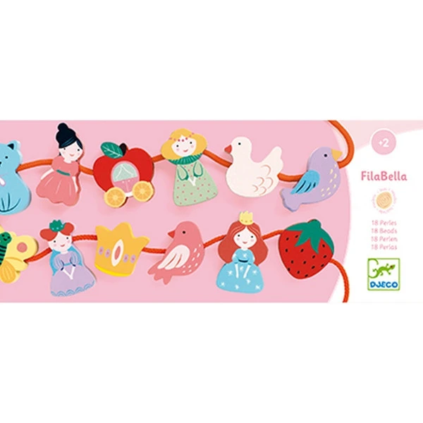 Djeco Kleinkind Lernspielzeug: Filagirly 3 Djeco Kleinkind Lernspielzeug: Filagirly