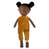 Little Ashé Stoffpuppe Taya -Kinder Pielzeugladen TAYA Puppe stoffpuppe kinderpuppe biostoff kinderspielzeug 45cm taya cord hose f 600x600