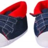 Living Puppets Bekleidung Schuhe Blau/rot -Kinder Pielzeugladen W472 Schuhe Blau Rot 600x600