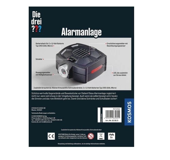 Kosmos Die Drei ??? Alarmanlage 4 Kosmos Die Drei ??? Alarmanlage – Bild 2
