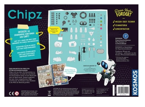 Kosmos Chipz - Dein Intelligenter Roboter 4 Kosmos Chipz - Dein Intelligenter Roboter – Bild 2