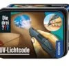 Kosmos Die Drei ??? UV-Lichtcode (gr. Dose) Detektivspielzeug 1 Kosmos Die Drei ??? UV-Lichtcode (gr. Dose) Detektivspielzeug -Kinder Pielzeugladen lichtcode1 600x600
